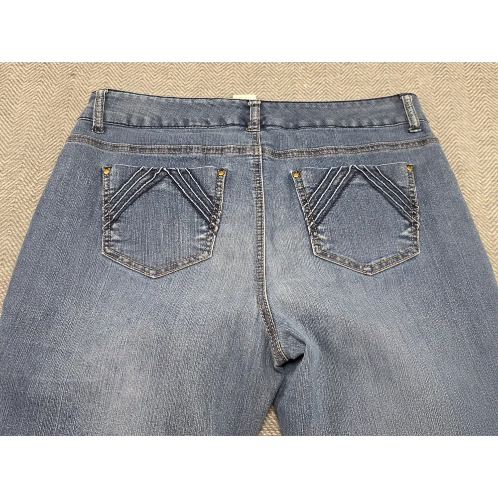 Sonoma Life Style Petite Original Boot‎ Jeans Medium Wash Denim Women Size 10P